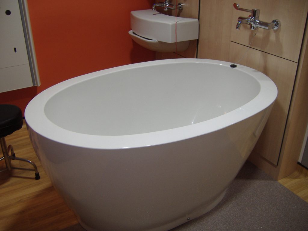large spa bath